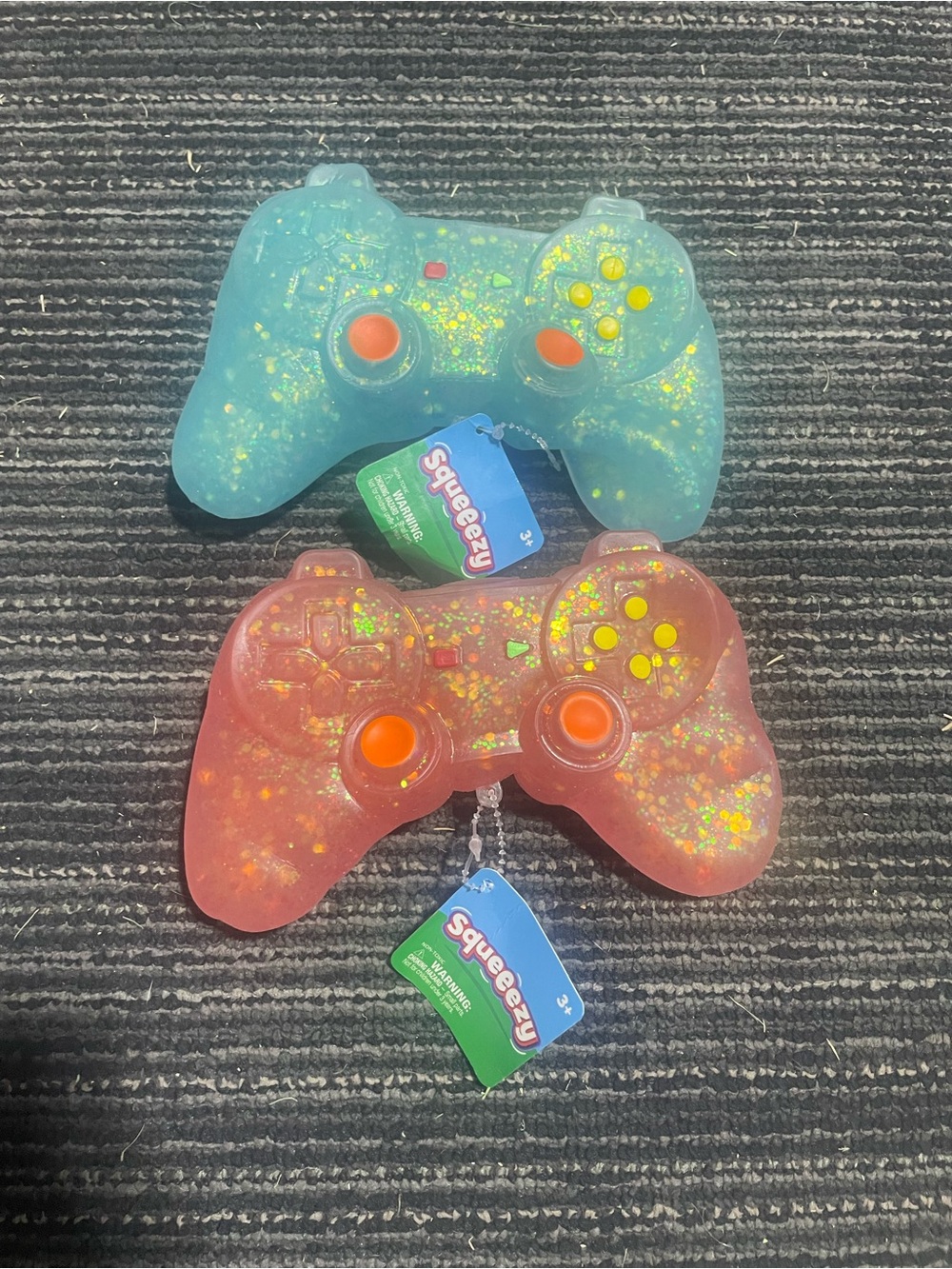 Glitter Game Controller squishy Toy